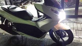ADVANCED LED Head light SYSTEM Motorcycle 原付専用HS5用・PH7&PH8&H4(Lo/Hi切替)セット